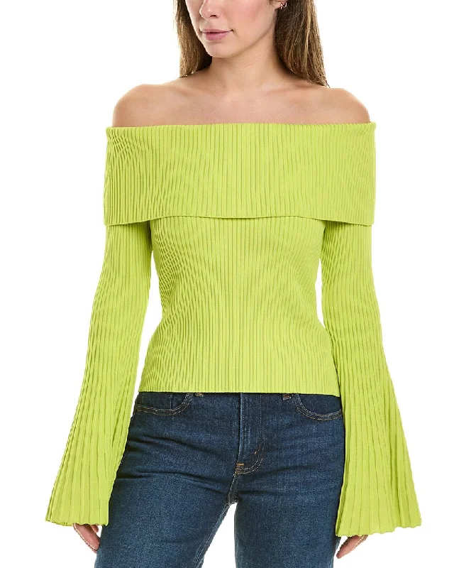 Weekend Specials Just for You BCBGMAXAZRIA Off Shoulder Sweater