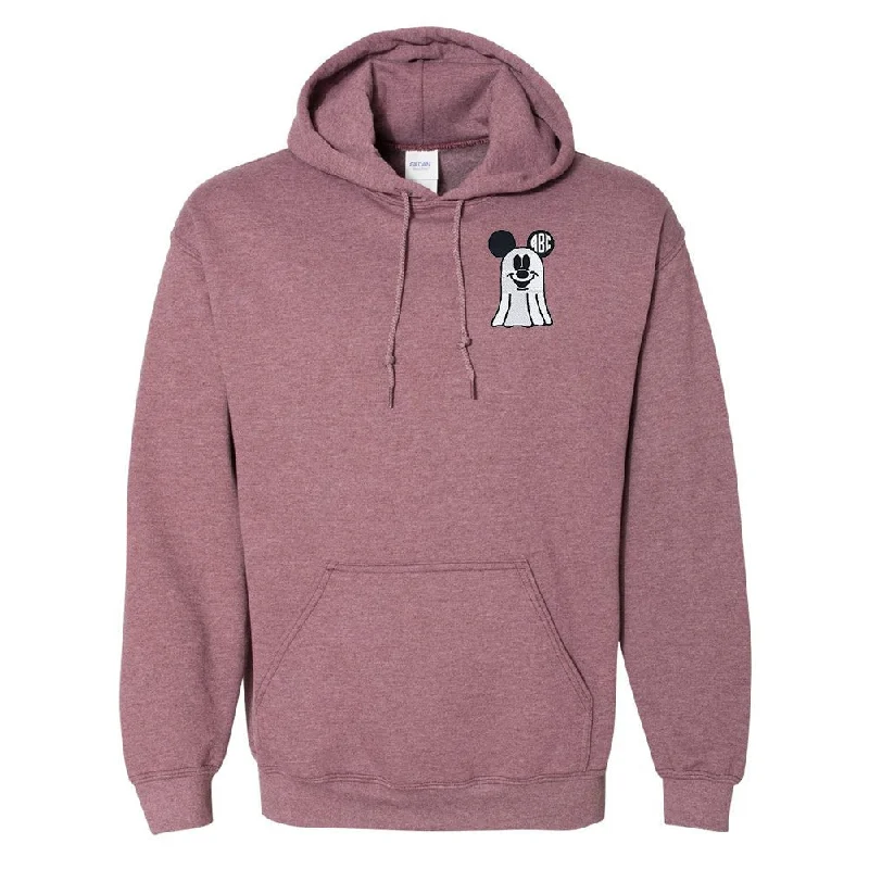 Inventory Reduction Monogrammed Mickey Ghost Hooded Sweatshirt