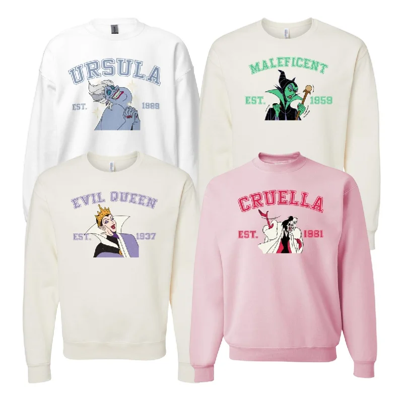 Sneak Peek Sale 'Villains Varsity' Crewneck Sweatshirt