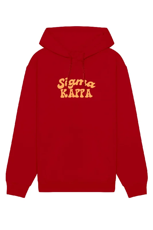 Closeout Sale Sigma Kappa Vintage Hippie Hoodie