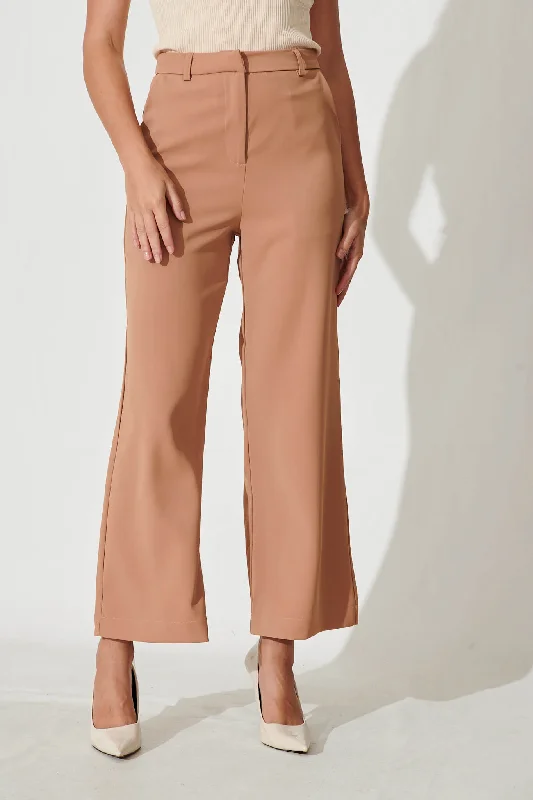 Bonus Savings Fran Pant In Tan