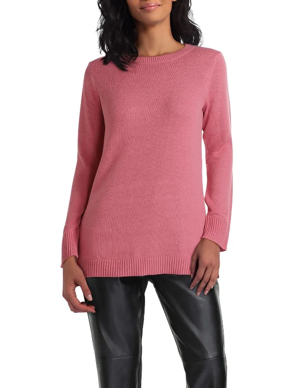 Weekend Discounts to Indulge In Womens Knit Long Sleeve Crewneck Sweater