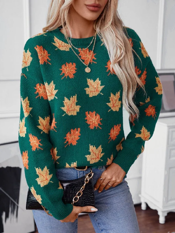 Low Cost Round Neck Long Sleeve Sweater