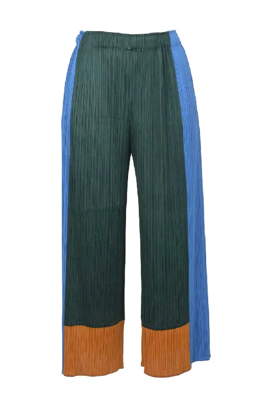 Weekend Wonders Await! [WW40614] Pleats Please Issey Miyake | Wide Leg Pants