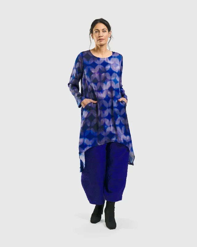 Unbeatable Prices Gemstone Tunic Top, Royal