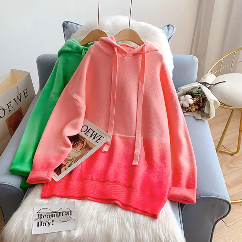 TIME-Limited Offer Design soft waxy color changing Hooded Sweater  4967