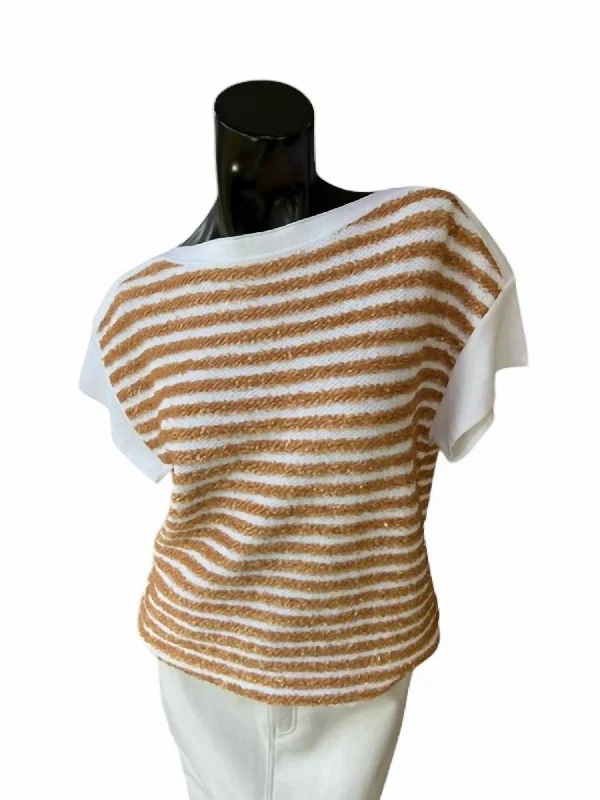Discount Mania Women's Pullover Sweater In Caramel