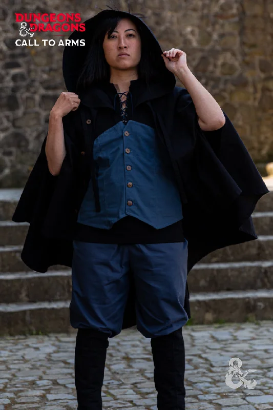 Limited Offer Dungeons & Dragons Rogue Garment Set Black/Woad Blue