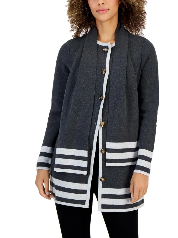 Weekend Offers That Please Womens Cotton Knit Hooded Sweater