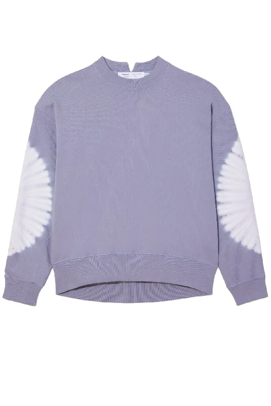 Grand Opening Sale Proenza Schouler White Label Ring Tie Dye Sweatshirt - Lilac/ Off White