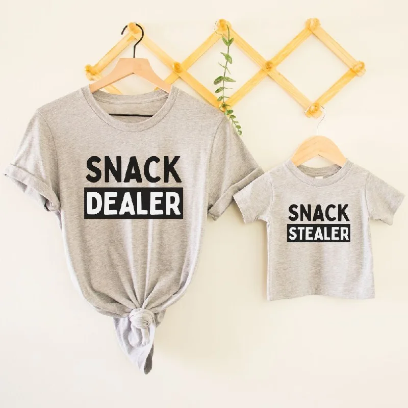 Final Markdown Snack Dealer/Snack Stealer Matching T-Shirts