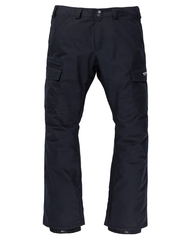 Weekend Discounts to Enjoy Burton Men's 2L Cargo Snow Pants - Relaxed Fit - True Black