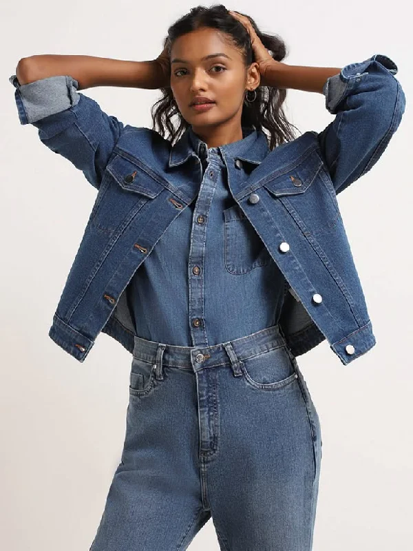 Weekend Specials to Indulge In LOV Blue Denim Jacket