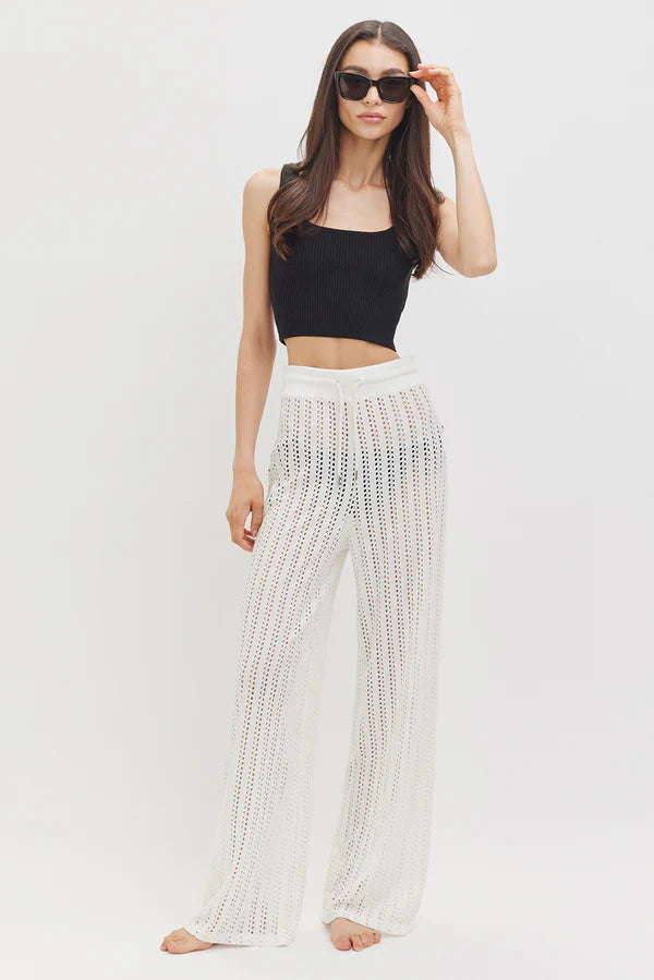 Bonus Savings Kathryn McCarron Mica Pants in White