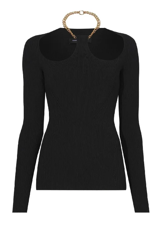 Crazy Deal Proenza Schouler Viscose Knit Top - Black