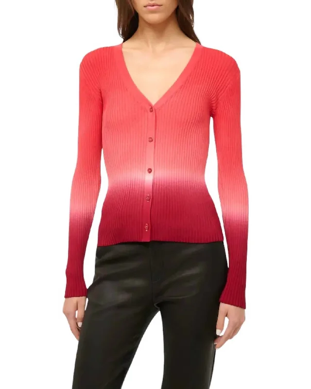 Price Drop Cargo Sweater In Dusk Dip Dye