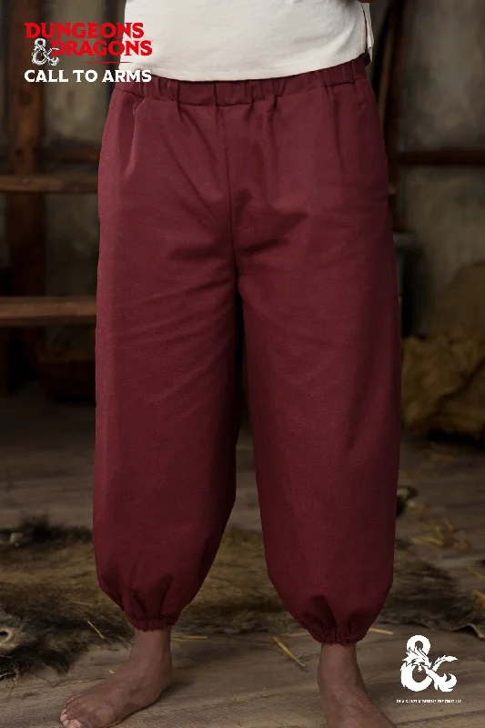 Limited Time Dungeons & Dragons Monk Trousers Bordeaux