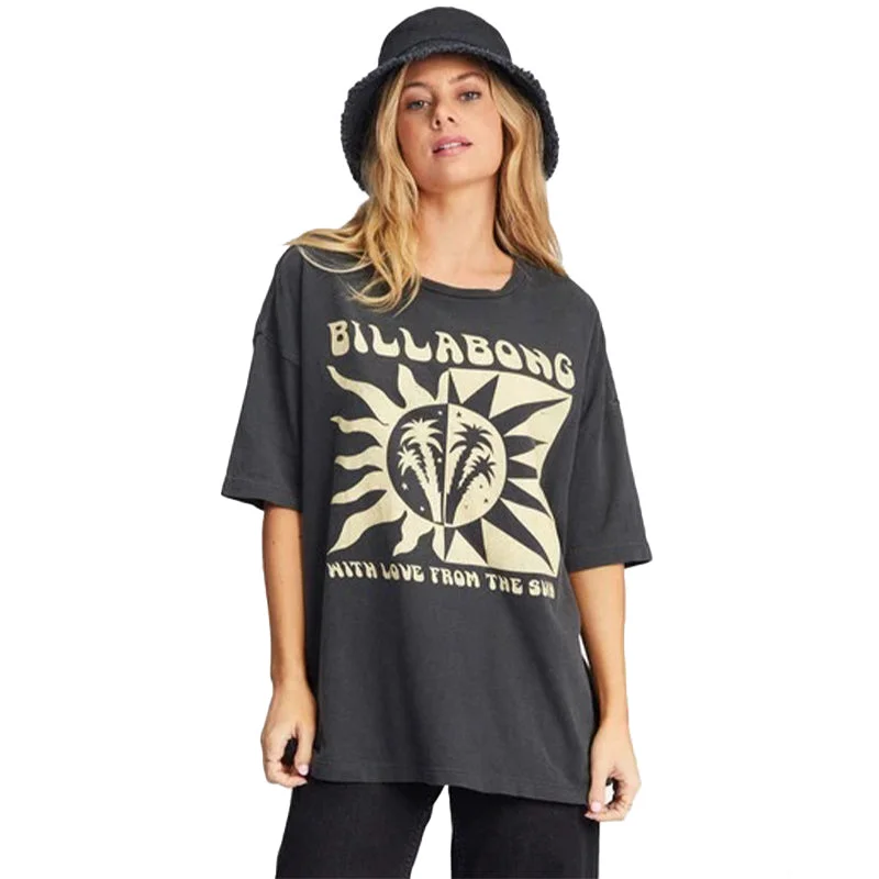 Unbeatable Prices Shirt With Love From The Sun Oversized Boyfriend Tee