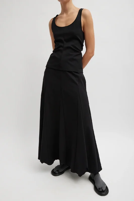 Weekend Deals That Excite Tibi Compact Ultra Stretch Tank - Black