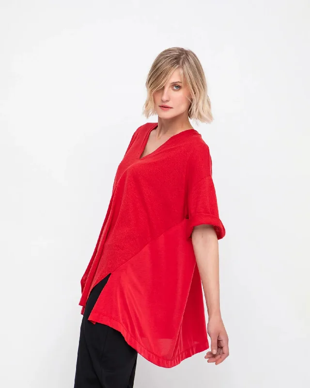 Weekend Offers That Delight Ozai N Ku Swing Top, Red