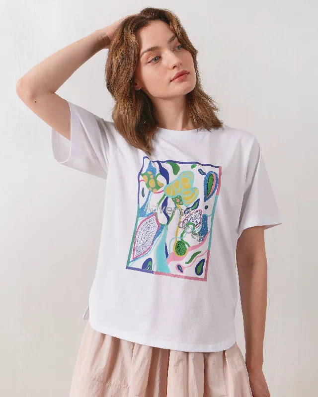 Weekend Discounts to Celebrate Molly Cotton T-shirt