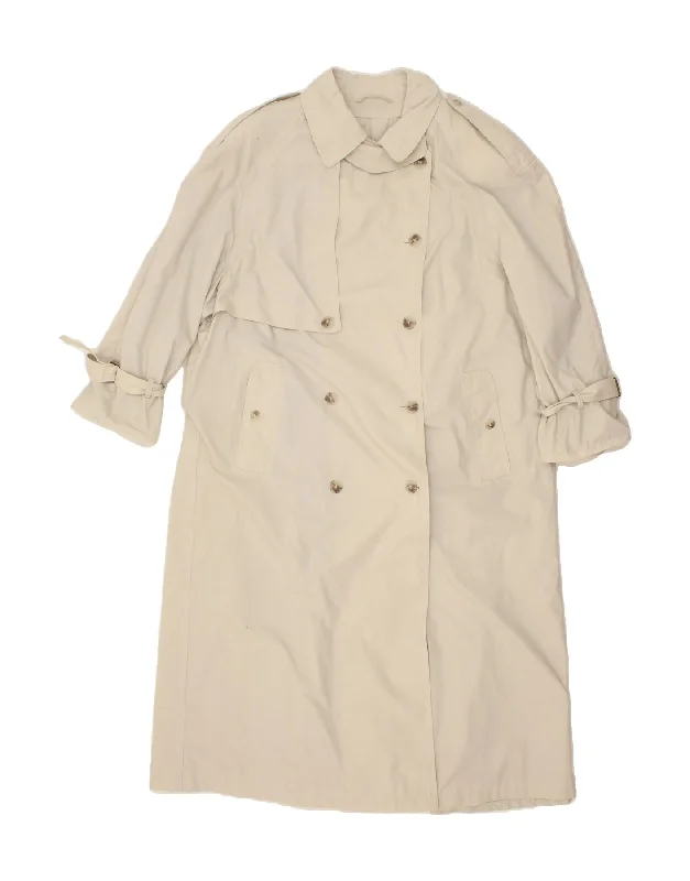 Buy Now MADEMOISELLE Womens Petite Trench Coat UK 16 Large Beige