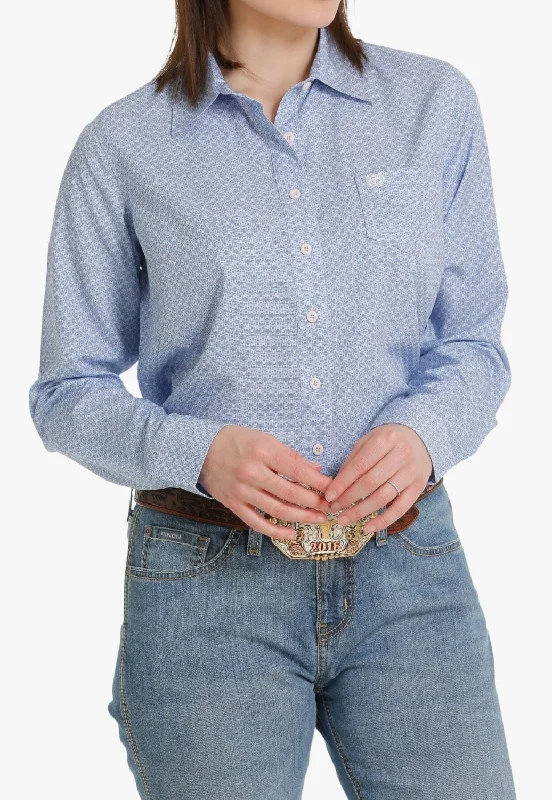 Members Only Cinch Womens Arena Flex Long Sleeve Shirt