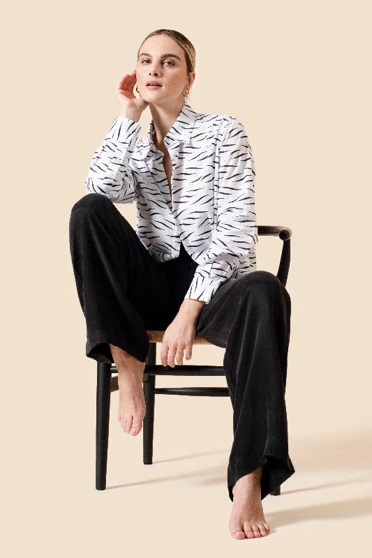 Hot Buy The Avery Button Down - Lines Print