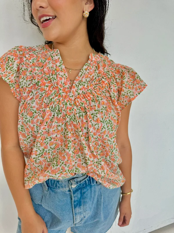 Price Break lliliana floral top