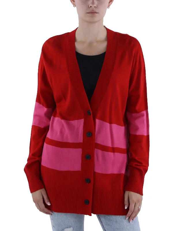 Sneak Peek Sale Womens V Neck Button Front Cardigan Sweater