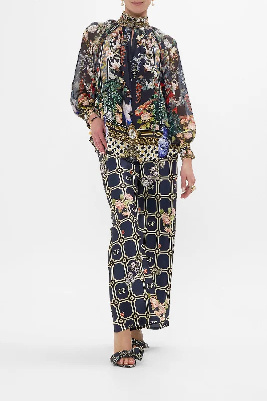 Act Fast BIAS CUT DRAWSTRING PANT PALACIO POETRY