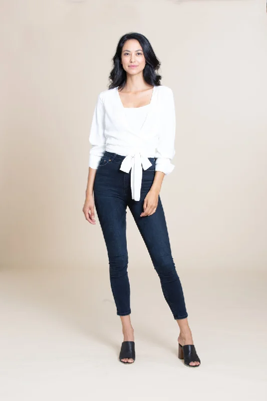 Weekend Bargains to Savor The Alexa Wrap - White