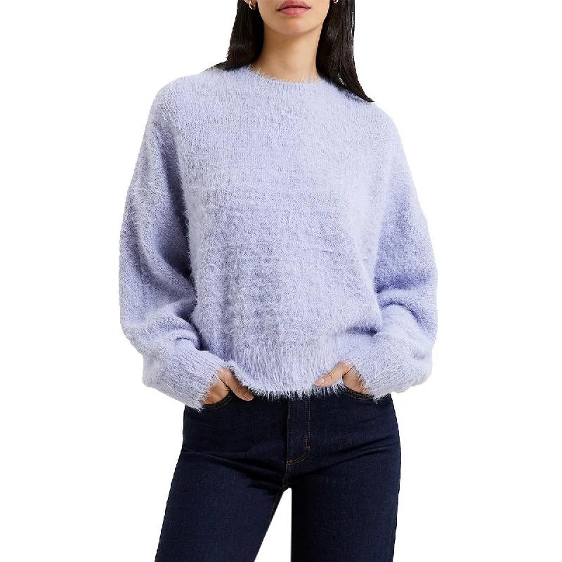 Shop and Save Womens Cozy Crewneck Pullover Sweater
