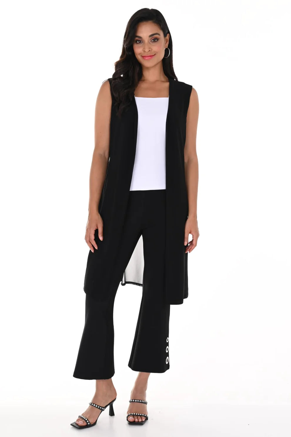Unmissable Offer Frank Lyman #246004 Black knit vest