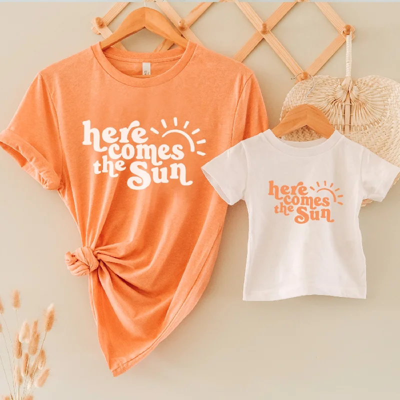 Value Deals Here Comes The Sun Matching Summer T-Shirts