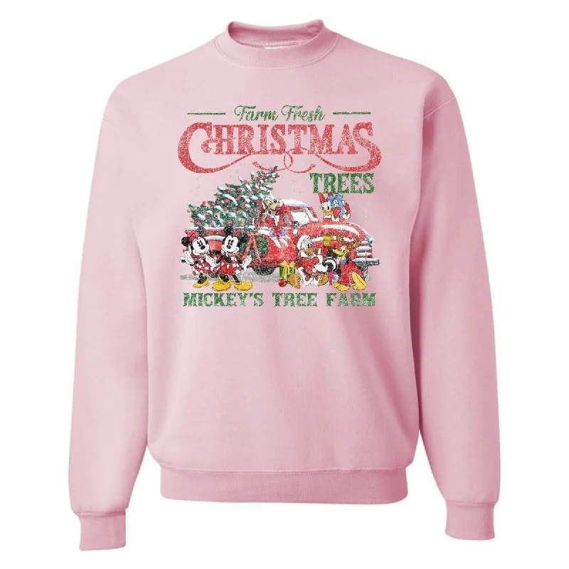 Weekend Deals That Sizzle 'Vintage Mickey's Tree Farm' Crewneck Sweatshirt