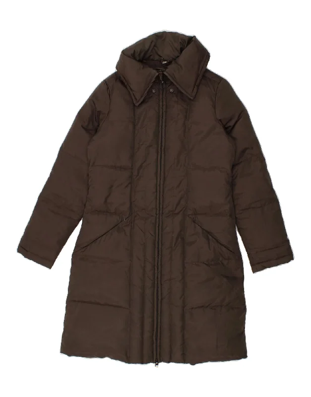 Discount Deals GAS Womens Padded Coat IT 42 Medium Green