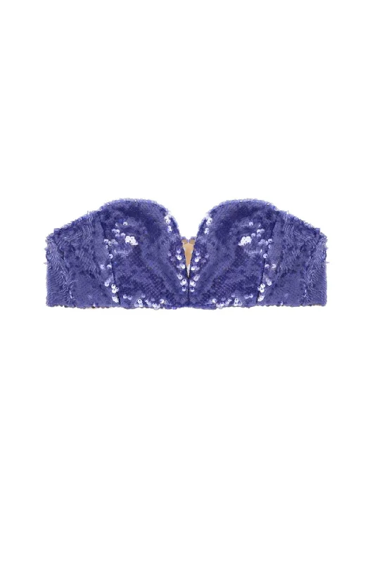 Low Cost Blazé Milano Jasi Clyde Sequin Bra - Lilac