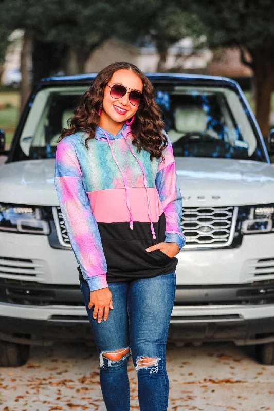 Limited Availability Ariel Colorful Snake Hoodie