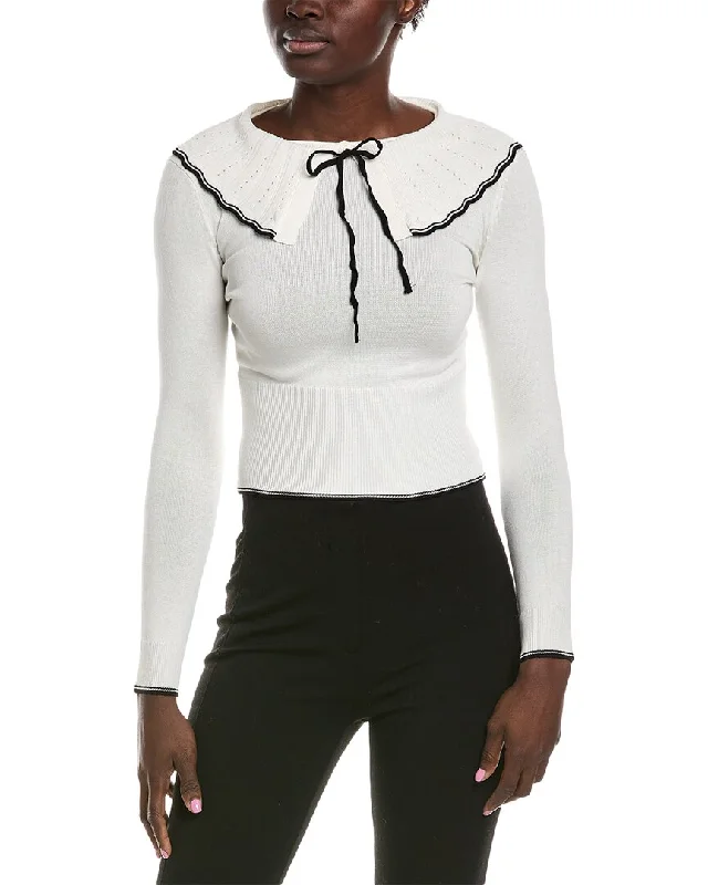 Today's Deal Madison Miles Tie-Neck Pullover