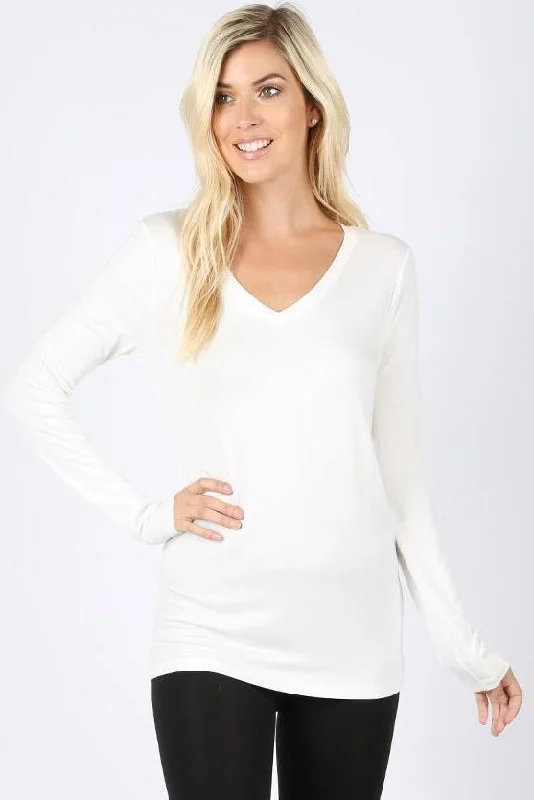 Deal Mania Perfect Layering Long Sleeve Tee