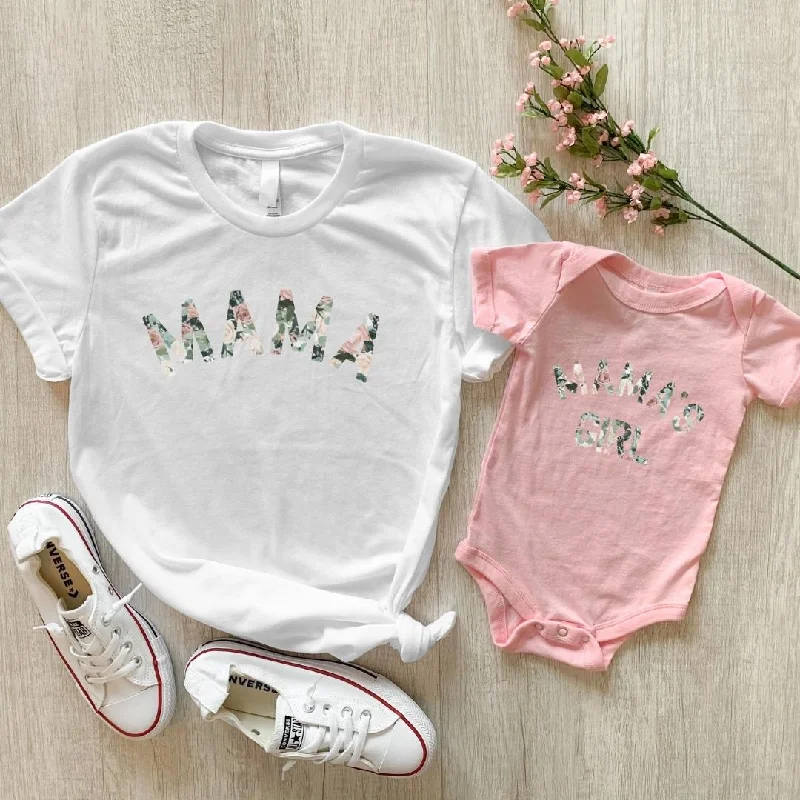 Instant Discount Mama & Mama's Girl Floral Matching T-Shirt/Vest (MRK X)