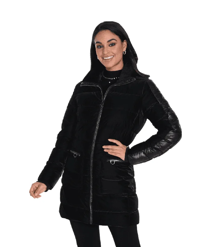 Weekend Savings Galore Frank Lyman #243423U black coat