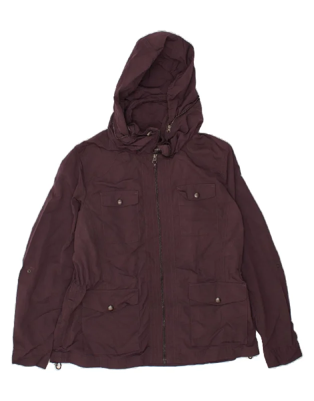 Weekend Savings Spectacular EDDIE BAUER Womens Hooded Utility Jacket UK 16 Large Maroon Weekend Savings Spectacular EDDIE BAUER Womens Hooded Utility Jacket UK 16 Large Maroon