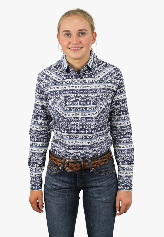 Savings Event Rough Stock Womens Long Sleeve Shirt