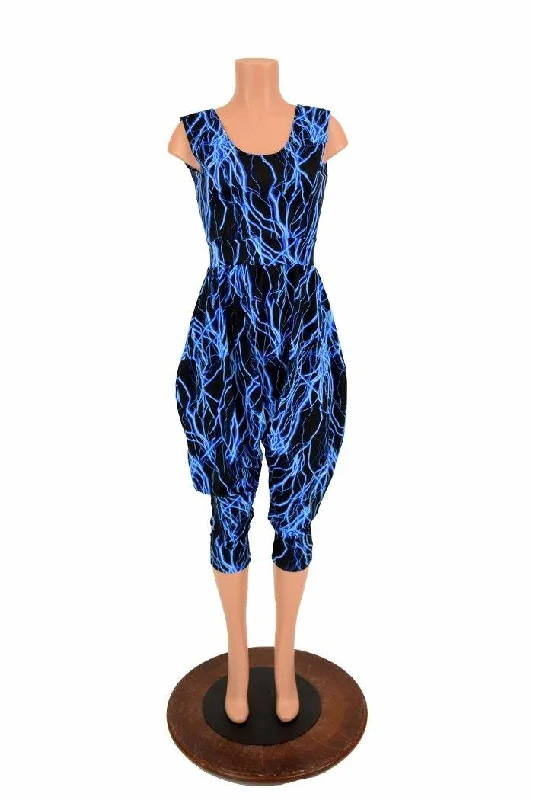 Price Reduction Tank Top Drop Crotch Harem Jumpsuit