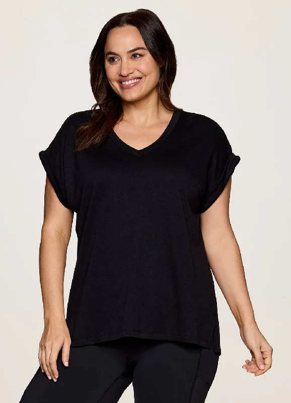 Warehouse Sale Plus Everyday V-Neck Tunic