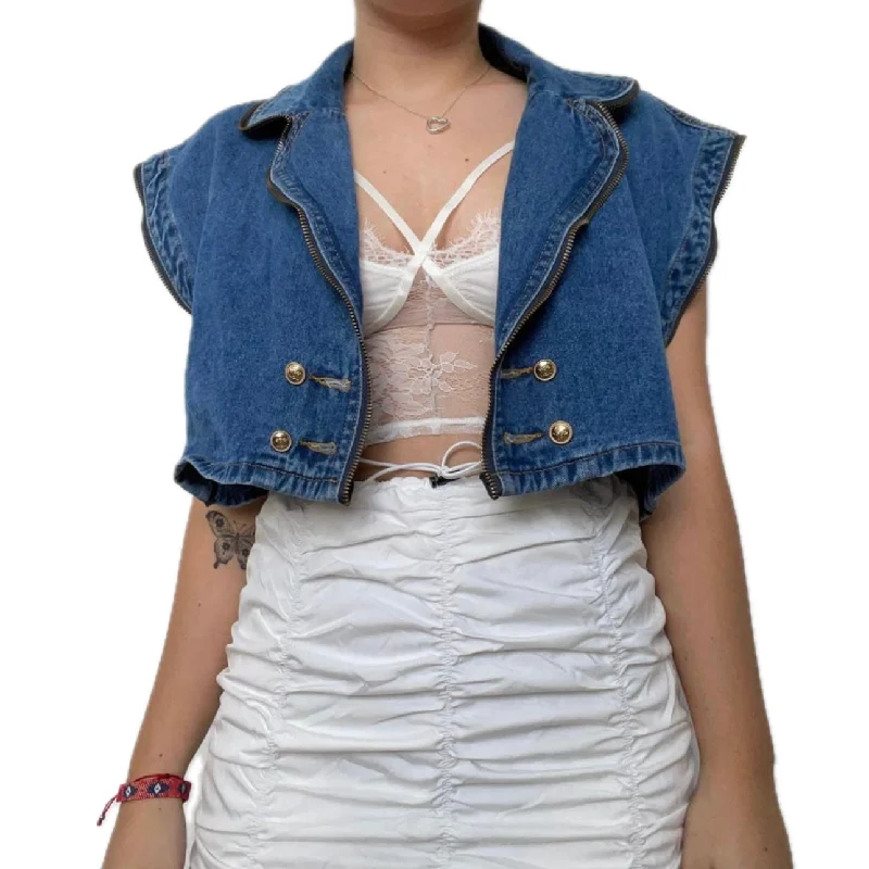 Super Bargain Denim Vest