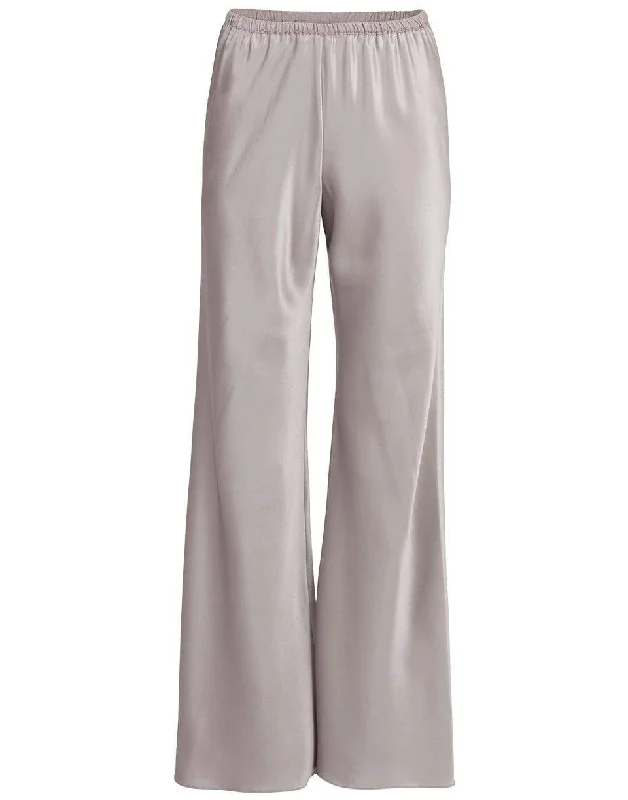 Time-Limited Offer Silver Bias Wide Leg Pant