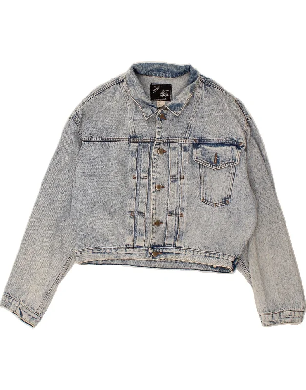 Weekend Specials to Indulge In OXYGEN Womens Oversized Crop Denim Jacket UK 18 XL Blue Weekend Specials to Indulge In OXYGEN Womens Oversized Crop Denim Jacket UK 18 XL Blue